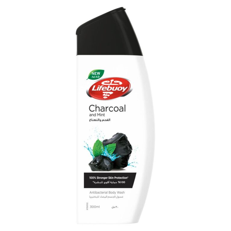 Lifebuoy Body Wash Charcoal & Mint 300 ml+Loofah - Image 2
