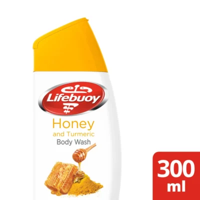 Lifebuoy Body Wash Honey & Turmeric 300 ml + Loofah