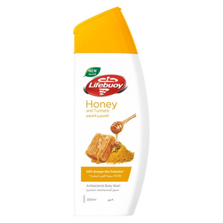 Lifebuoy Body Wash Honey & Turmeric 300 ml + Loofah - Image 2