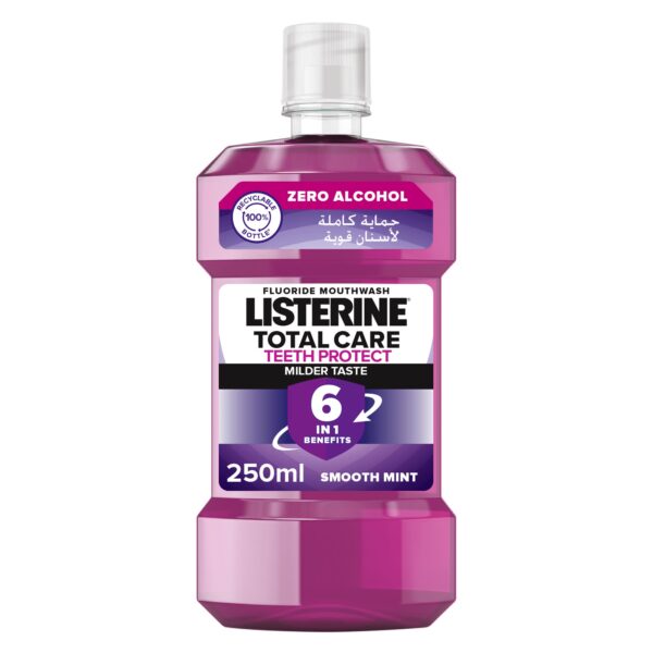 LISTERINE Mouthwash Total Care Milder Taste 250ml - Image 1