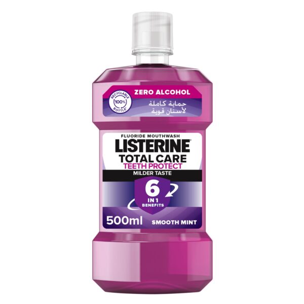 LISTERINE Mouthwash Total Care Milder taste 500ml - Image 1