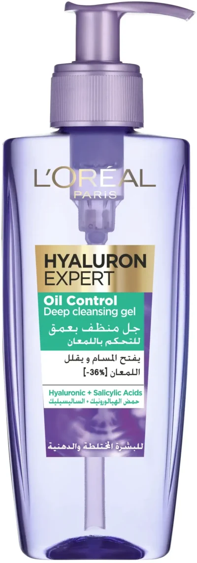 Loreal Hyaluron Expert Oily Skin Gel Wash 200ml