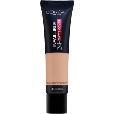 Loreal Paris Infaillible Matte Cover Foundation 145 - Beige