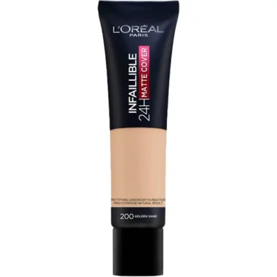 Loreal Paris Infaillible Matte Cover Foundation 200 - Beige