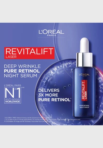 Loreal Revitalift Laser Pure Retinol Serum 30 Ml