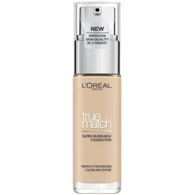Loreal True Match Foundation - 1N - Ivory