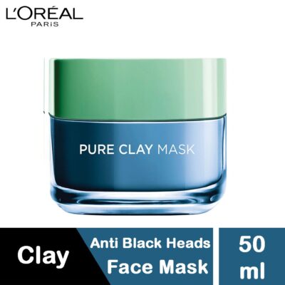 Loreal Pure Clay Mask Clears Blackheads 50 ml