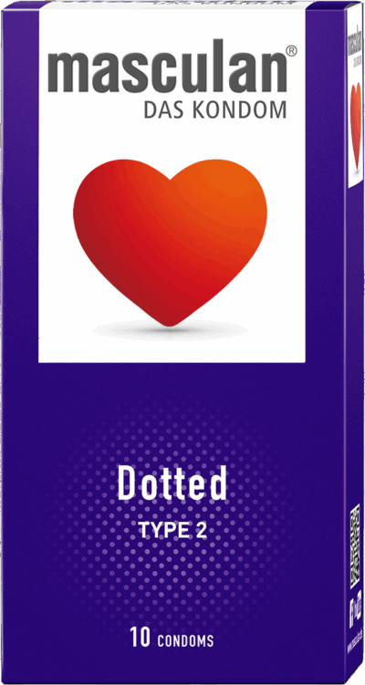 Masculan Condom Dotted - 10 Pcs