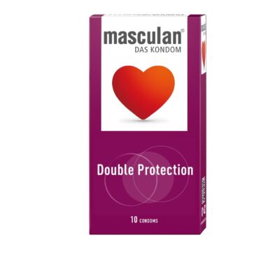 Masculan Condom Double Protection - 10 Pcs