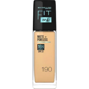 Maybelline Fit Me Matte & Poreless Foundation SPF 22 - Shade 190
