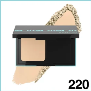 بودرة أساس مايبيلين فت مي مات اند بورلس - 220 بيج SPF44