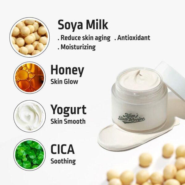 Mom's Bath Recipe Soy Milk Body & Face Mask - Image 2