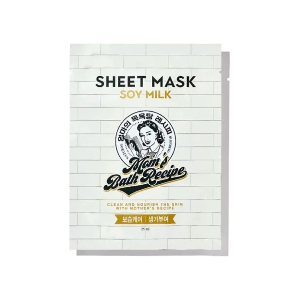 Mom's Bath Recipe Soy Milk Face Mask - Image 1