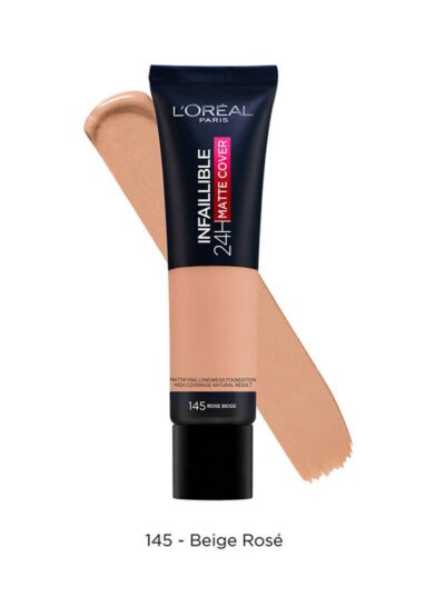 Loreal Paris Infaillible Matte Cover Foundation 145 - Beige