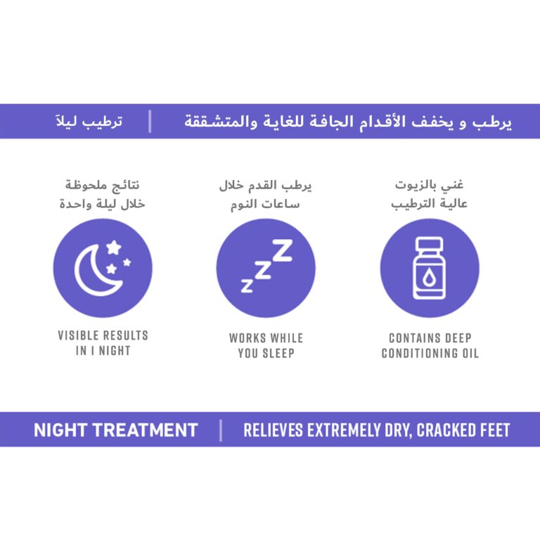 ⁦اوكيفيز كريم انبوب للعلاج الليلي للقدمين 85 جم⁩ - الصورة ⁦3⁩