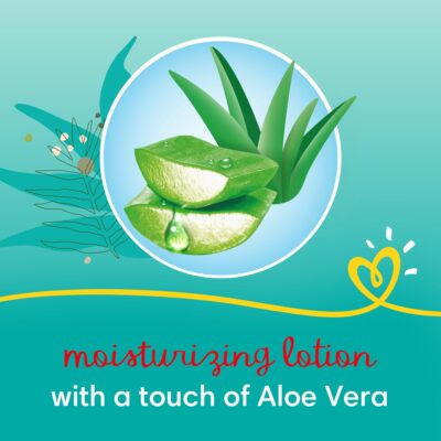 Pampers Aloe Vera Pants Diapers, Size 7, 17+kg, Jumbo Pack, 52 Diapers