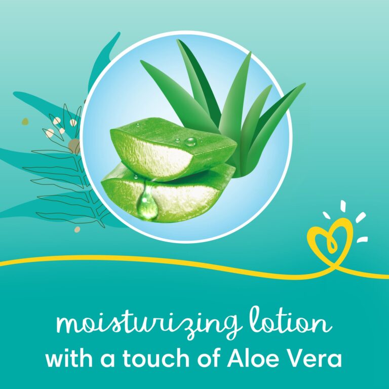 Pampers Aloe Vera Taped Diapers, Size 6, 13+kg, Mega Box, 72 Diapers - Image 4