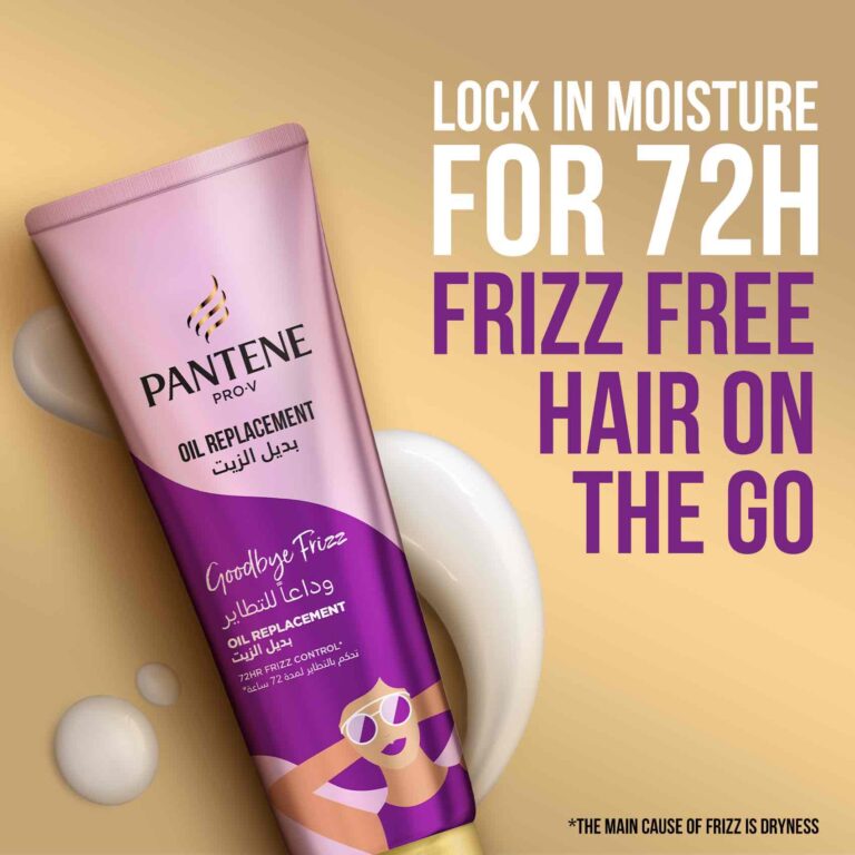 Pantene Pro-V Goodbye Frizz Oil Replacement, 275 ml - Image 4