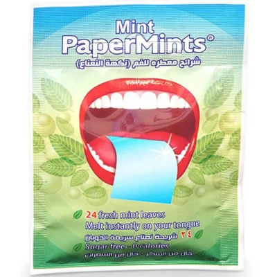 Papermints Mouth Strips Fresh Mint 24 pcs