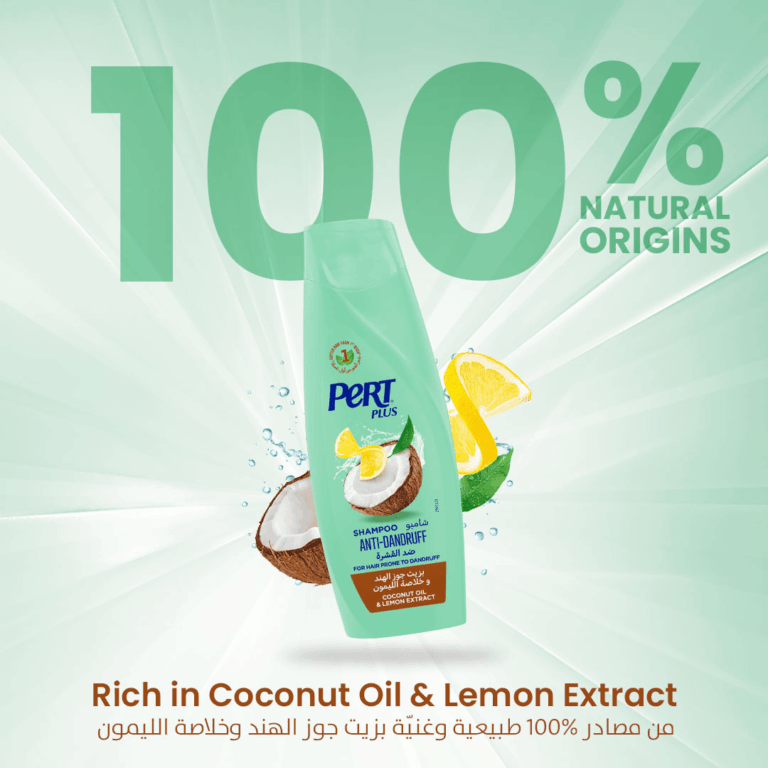 Pert Plus Anti-Dandruff Coconut Shampoo 600 ml - Image 4
