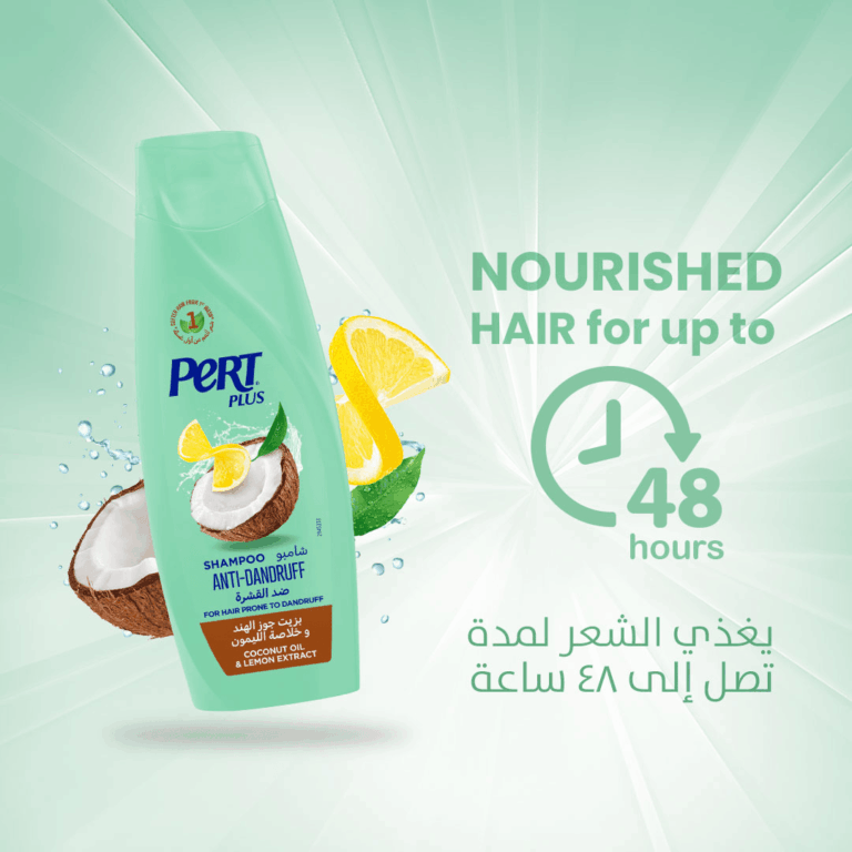 Pert Plus Anti-Dandruff Coconut Shampoo 600 ml - Image 5