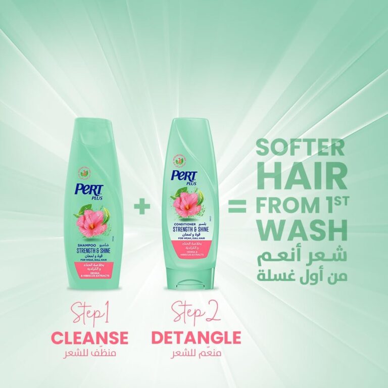 Pert Plus Shampoo Henna For Strong Hair 400 ml - Image 4