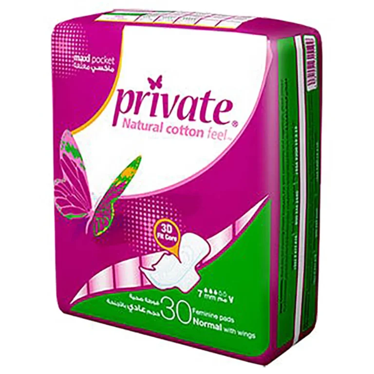 Private Maxi Pads with Wings - 30 Pcs for Superior Comfort - Image 1