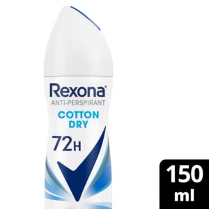 Rexona Cotton Dry Antiperspirant Deodorant for Women - 48 Hour Freshness