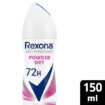 Rexona Powder Dry Antiperspirant Deodorant Spray for Women - 150 ml