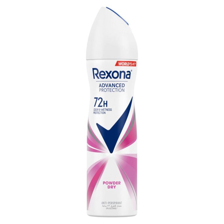 Rexona Powder Dry Antiperspirant Deodorant Spray for Women - 150 ml - Image 2