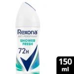 Rexona Shower Fresh Deodorant Spray 150ml - Long-Lasting Freshness