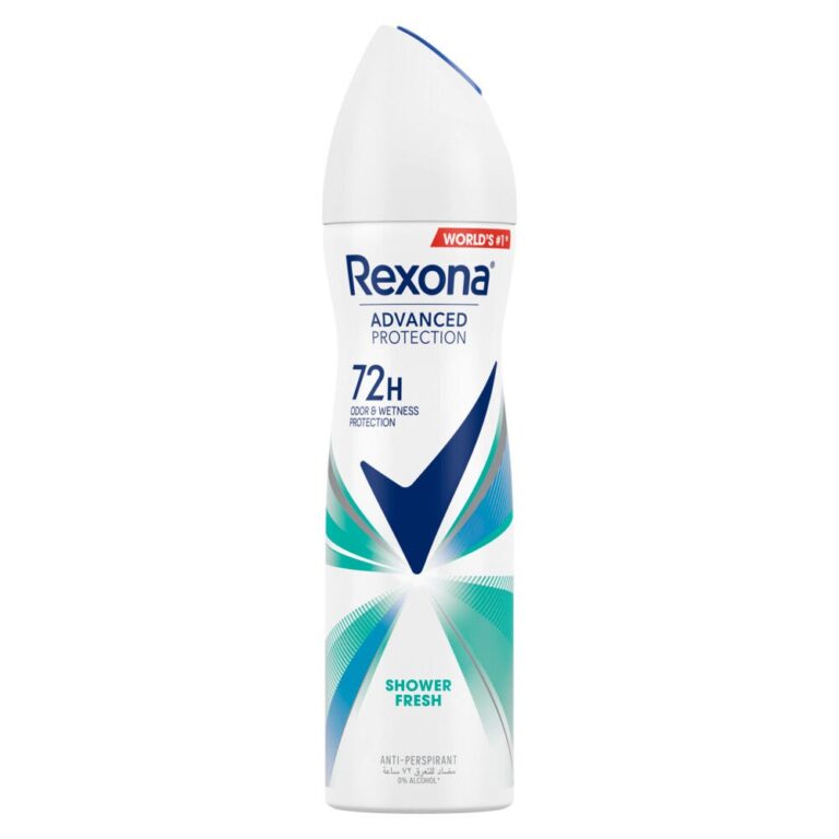 Rexona Shower Fresh Deodorant Spray 150ml - Long-Lasting Freshness - Image 2
