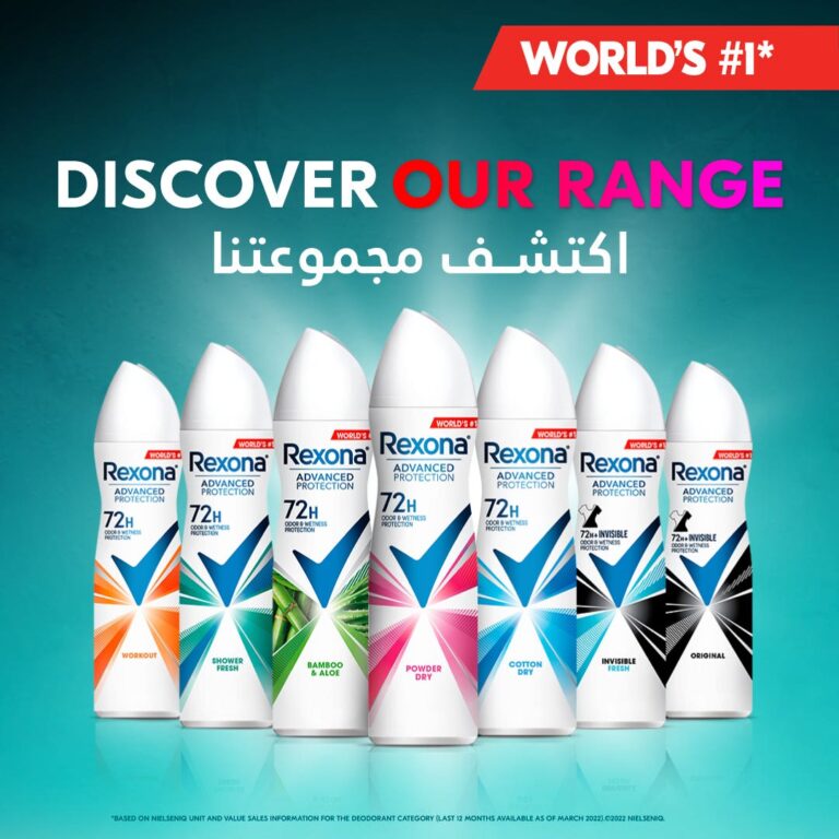 Rexona Women's Antiperspirant Deodorant Spray, 150ml - All-Day Protection - Image 4