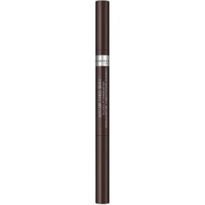Rimmel Brow This Way 2In1 Filler & Fixer - Dark