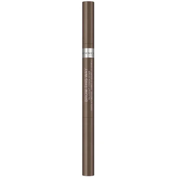 Rimmel Brow This Way 2In1 Filler & Fixer - Light | Define & Set Your Brows - Image 1