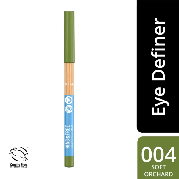 Rimmel Kind & Free Eyeliner - Soft Orchard (Green) - Image 1