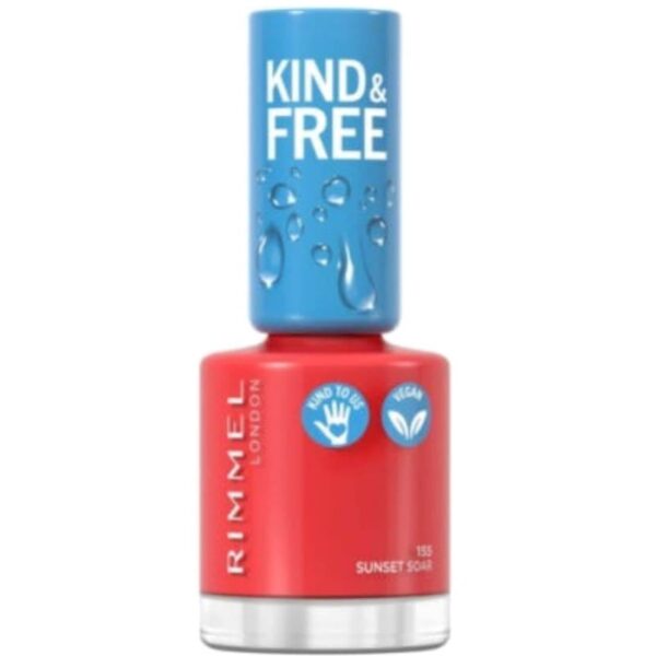 Rimmel Kind & Free Nail Polish - 155 Sunset Soar - Image 1