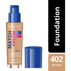 Rimmel Match Perfection Foundation - Bronze 402 (SPF20)
