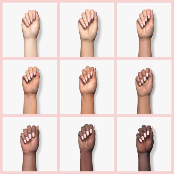 Rimmel Super Gel Nail Polish - 090 Porcelain: Professional Gel Manicure at Home - Image 4