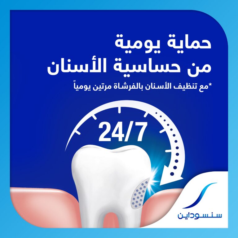 ⁦سنسوداين معجون أسنان عناية متعددة مع تبييض 15% خصم 75 مل⁩ - الصورة ⁦4⁩