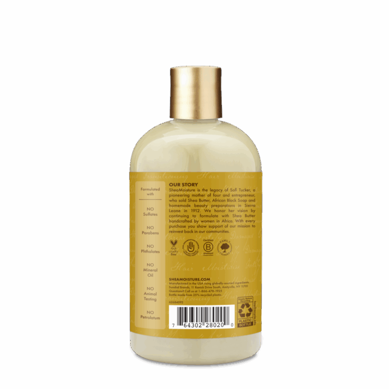 Shea Moisture Shampoo Raw Shea Butter 384ml - Image 2