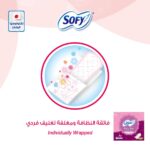 ⁦سوفي اليومية بيور منعشة عادي 80 فوطة + 22 مجاناً⁩ - الصورة ⁦4⁩