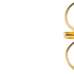 Studex Ear Ring S3565: Heart-Shaped Gold Plated Earrings with Pink Zirconia Stone