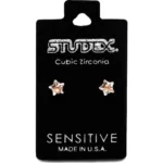 Studex Ear Ring S452STX - Elegant Zircon Stud Earrings