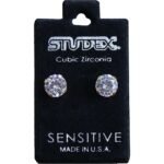Studex Ear Ring S6100STX - Elegant Zircon Stud Earrings