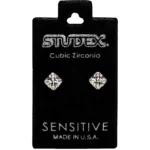Studex Ear Ring S749STX - Elegant Zircon Stud Earrings