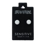 Studex Earring Round Ball S5304wstx Silver Medium