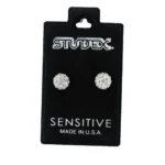 Studex Earring Round Ball S5315wstx Silver Medium