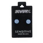 Studex Earring Round Ball S5339wstx Baby Blue Medium