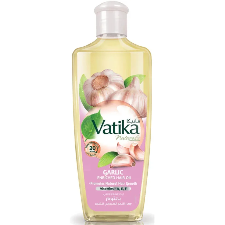 Dabur Vatika Garlic Enriched Hair Oil for Growth & Strength - 300ml - Image 1